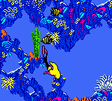 Barbie Ocean Discovery box art for GameBoy Color